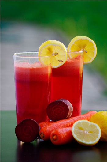 Carrot And Beetroot Soup