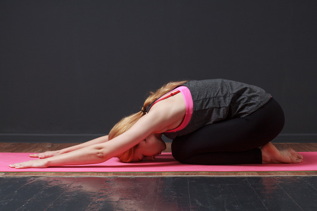 Child Pose Yoga For Back Workout