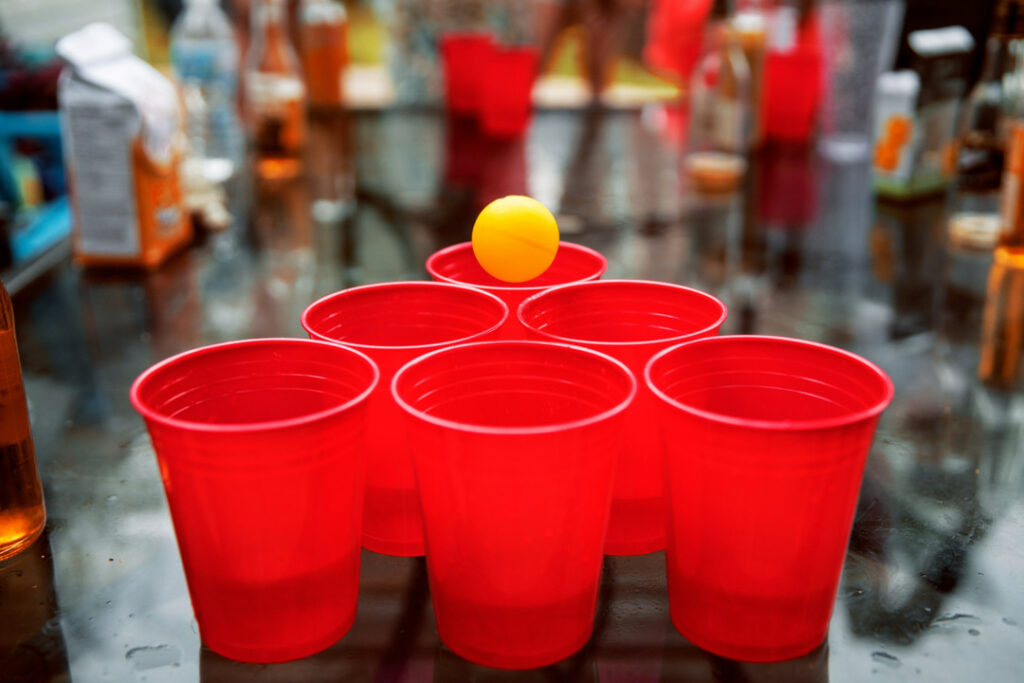 Beer Pong Drinking Game