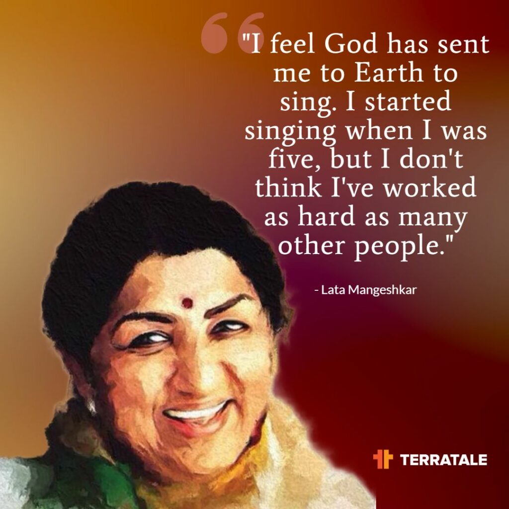 Lata Mangeshkar Quotes About Life