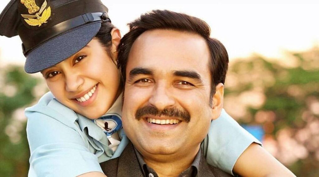 Pankaj Tripathi As Anup Saxena In The Movie Gunjan Saxena With Jhanvi Kapoor